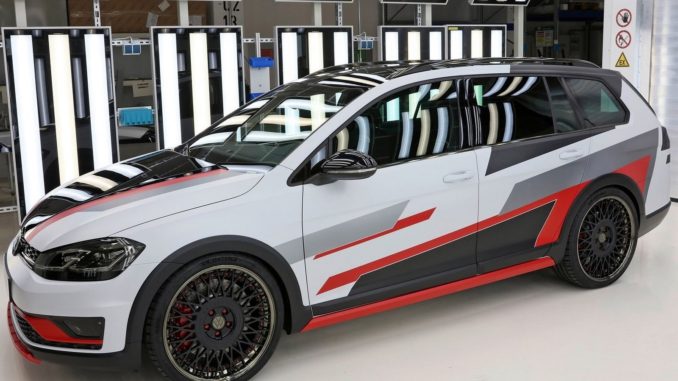 Volkswagen Golf Variant TGI GMotion Concept 2018