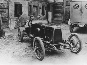 1922 Aston Martin 11 HP Green Pea