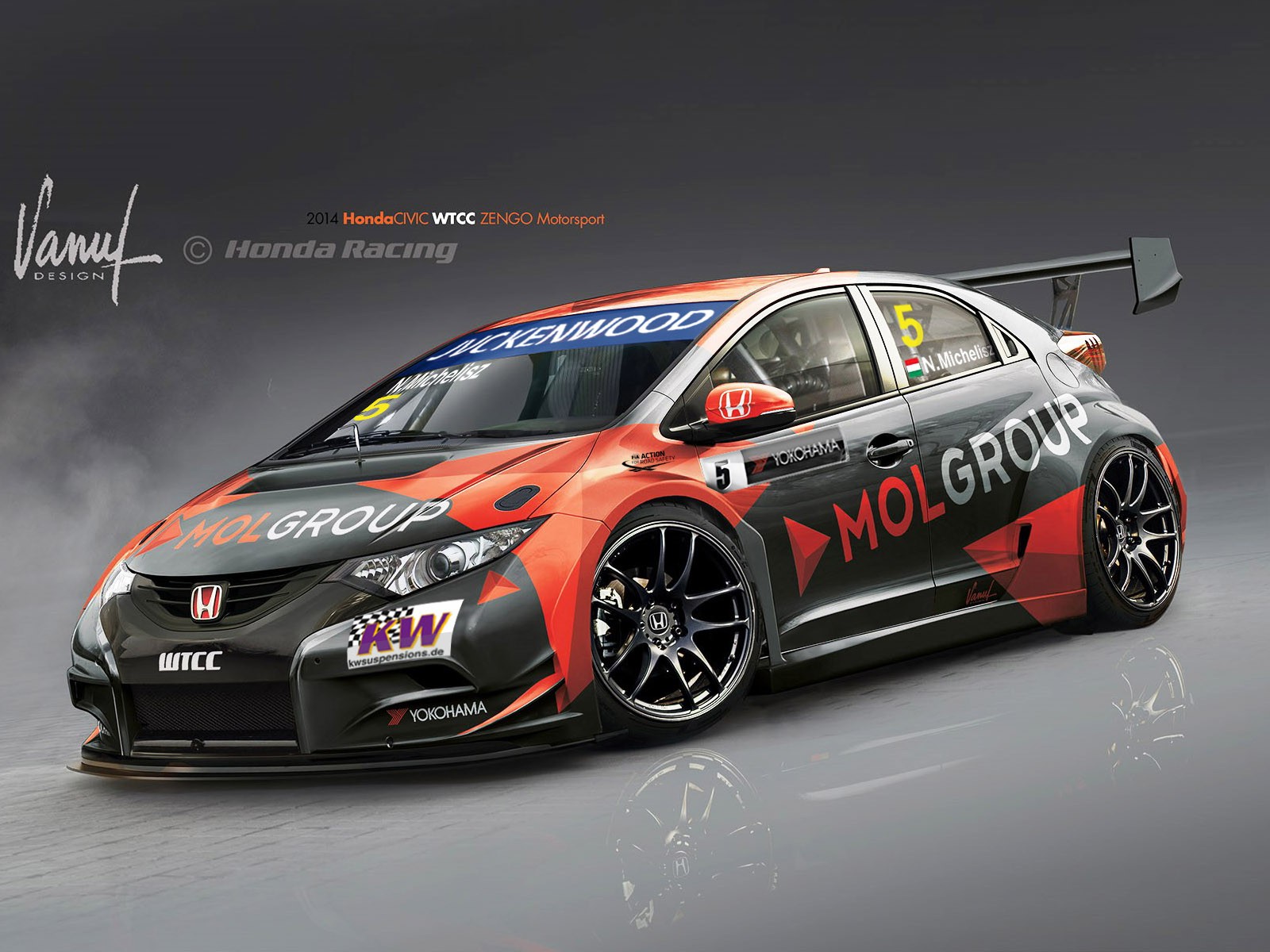 2014 Honda Civic WTCC Zengo Motorsport