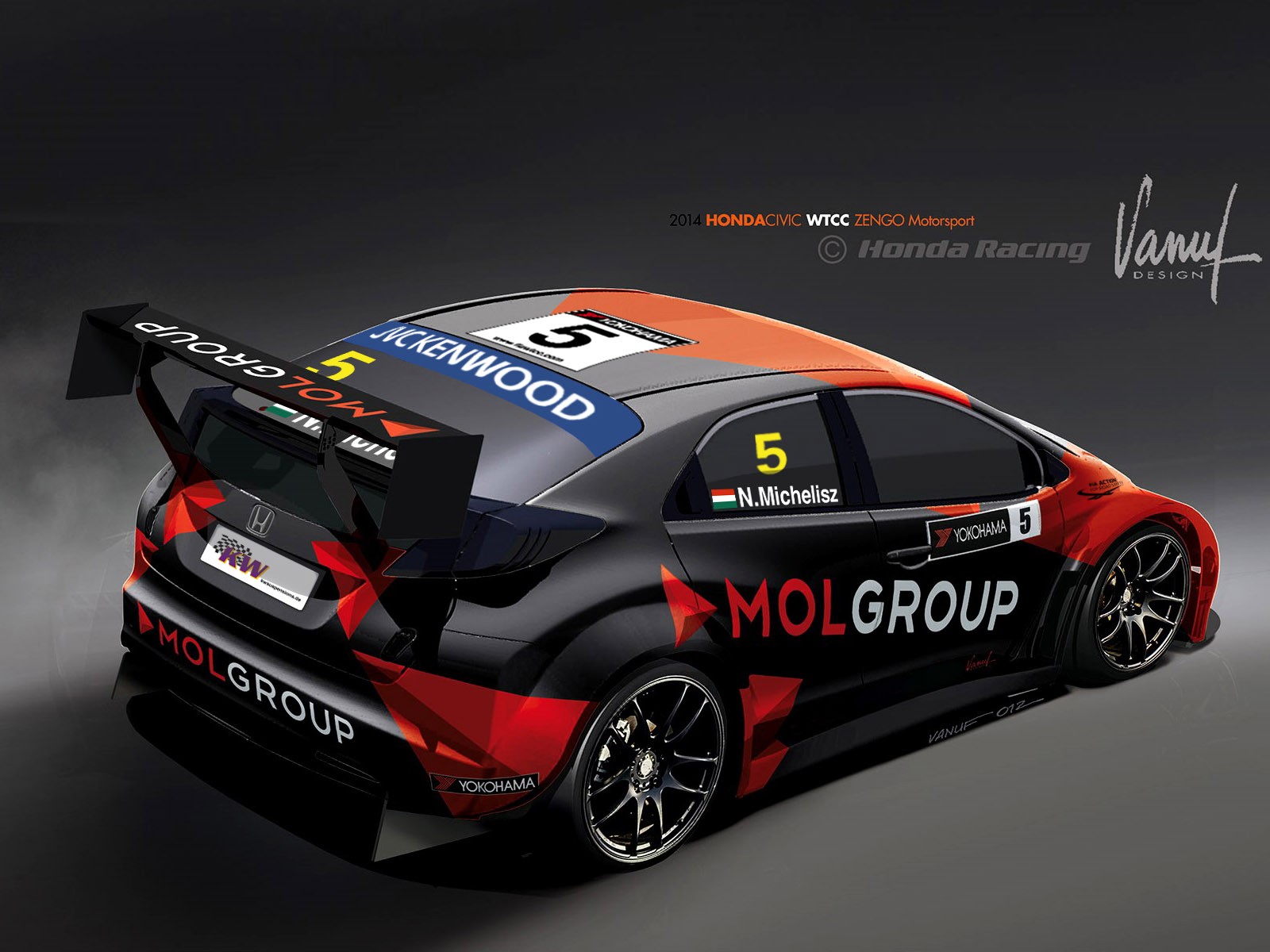 2014 Honda Civic WTCC Zengo Motorsport
