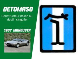 DeTomaso constructeur automobile italien