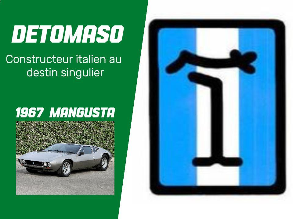 DeTomaso constructeur automobile italien