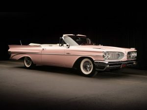1959 Pontiac Catalina Convertible Pink Lady by Harly Earl