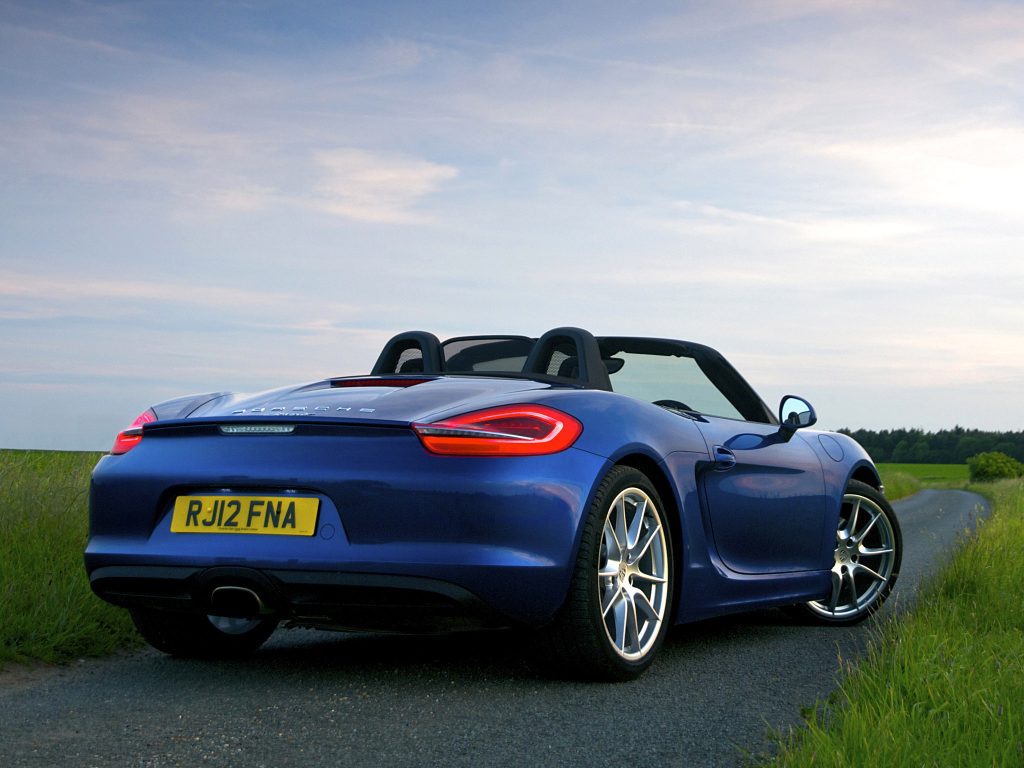 2012 Porsche Boxster 981 UK Arriere
