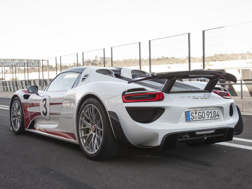 2014 Porsche 918 Spyder Weissach Package