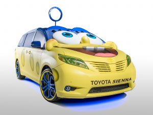 2014 Toyota Sienna Sponge Bob Movie