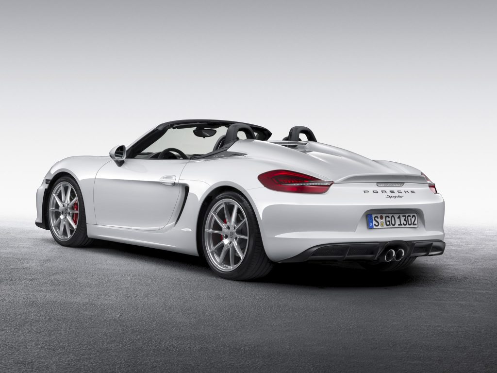 2015 Porsche Boxster Spyder 981