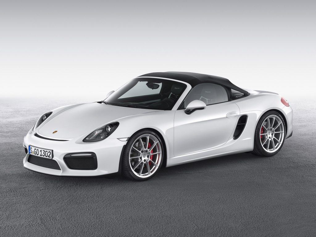 2015 Porsche Boxster Spyder 981