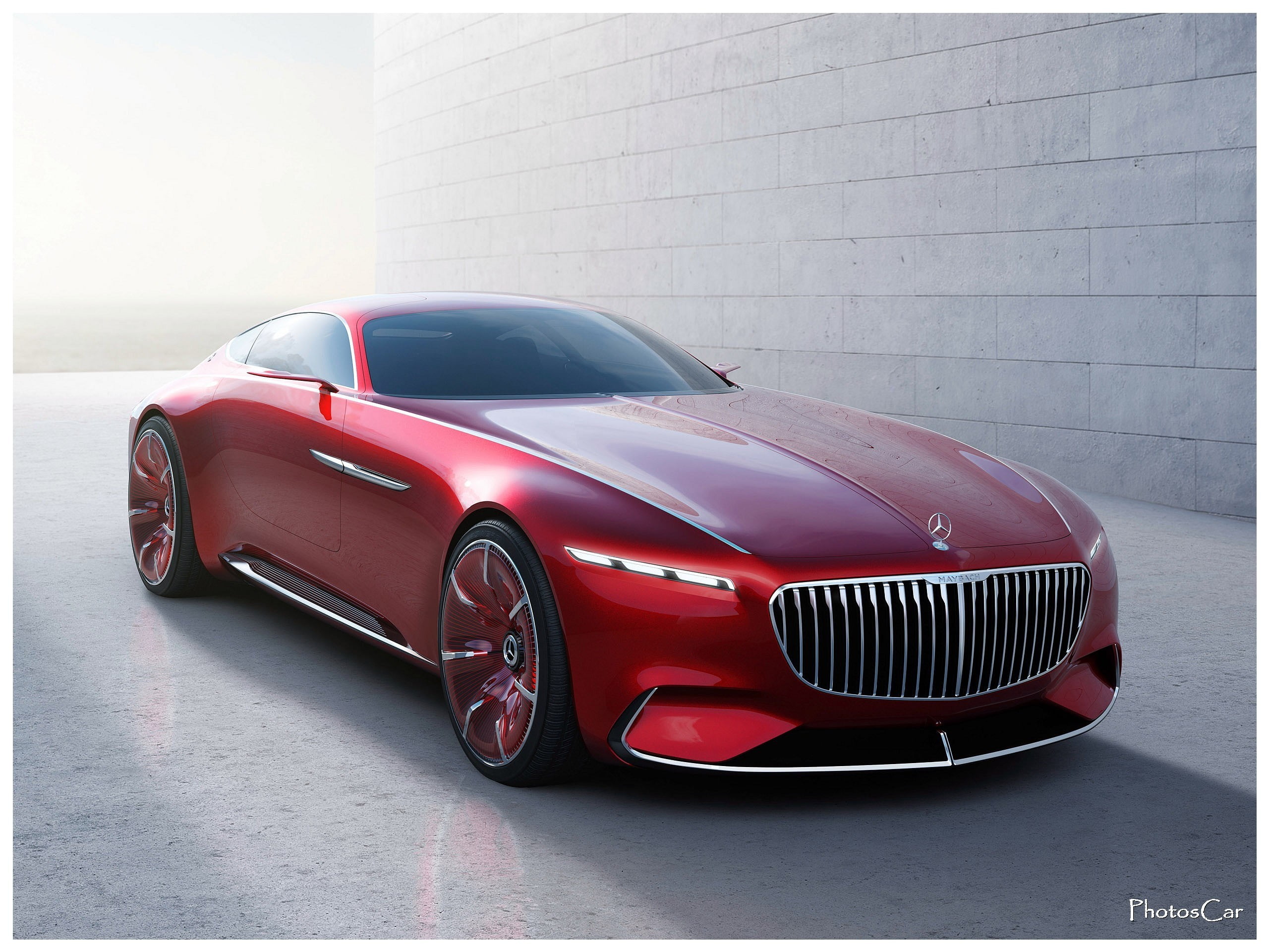 Vision MercedesMaybach 6 Cabriolet 100 électrique et 750 chevaux