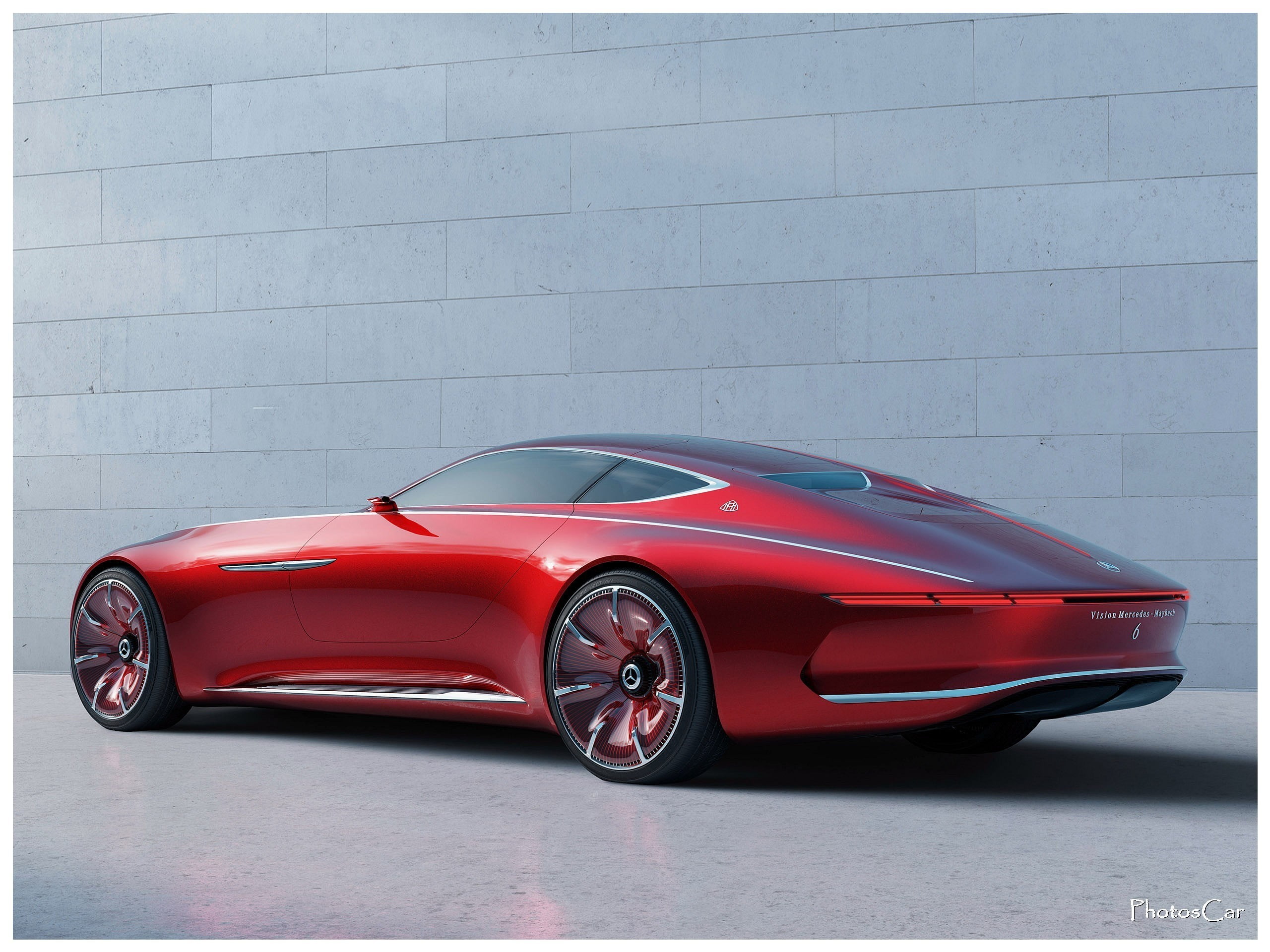 Vision MercedesMaybach 6 Cabriolet 100 électrique et 750 chevaux