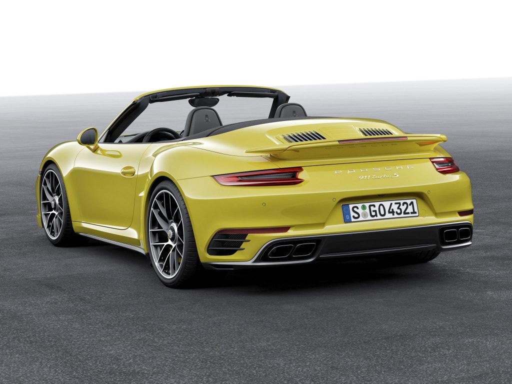 2016 Porsche 911 Turbo S Cabriolet 991