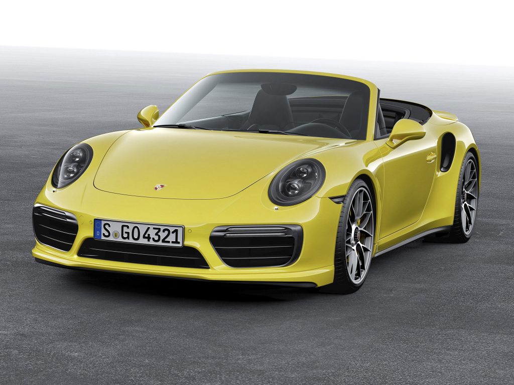 2016 Porsche 911 Turbo S Cabriolet 991