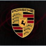 L'emblème de Porsche
