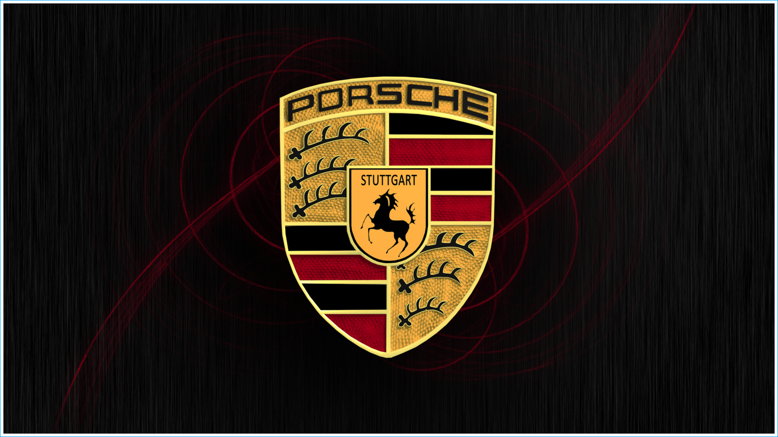 L'emblème de Porsche