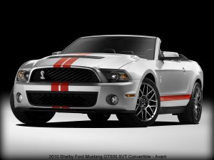 2010 Shelby Ford Mustang GT500 SVT Convertible