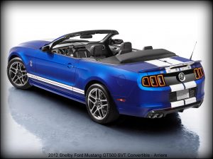 2012 Shelby Ford Mustang GT500 SVT Convertible