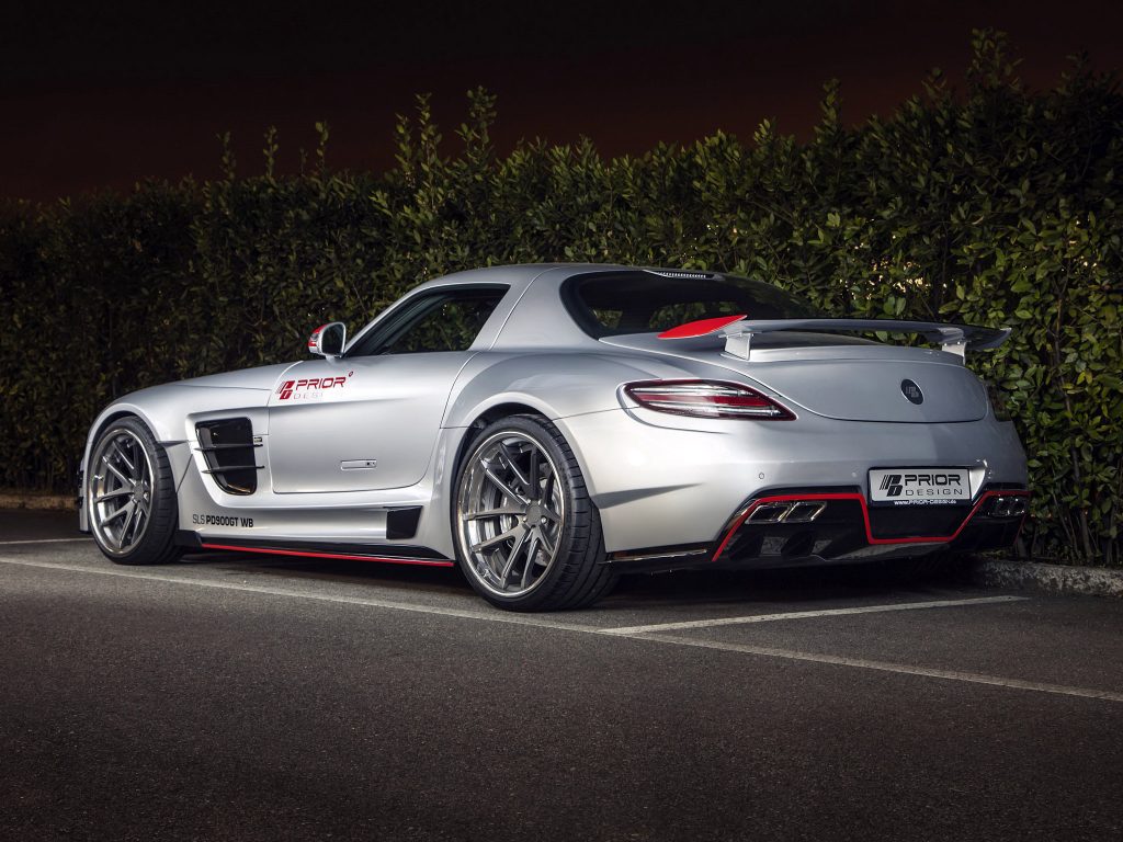 2015 AMG Mercedes SLS PD 900 GT WB C197 by Prior Design