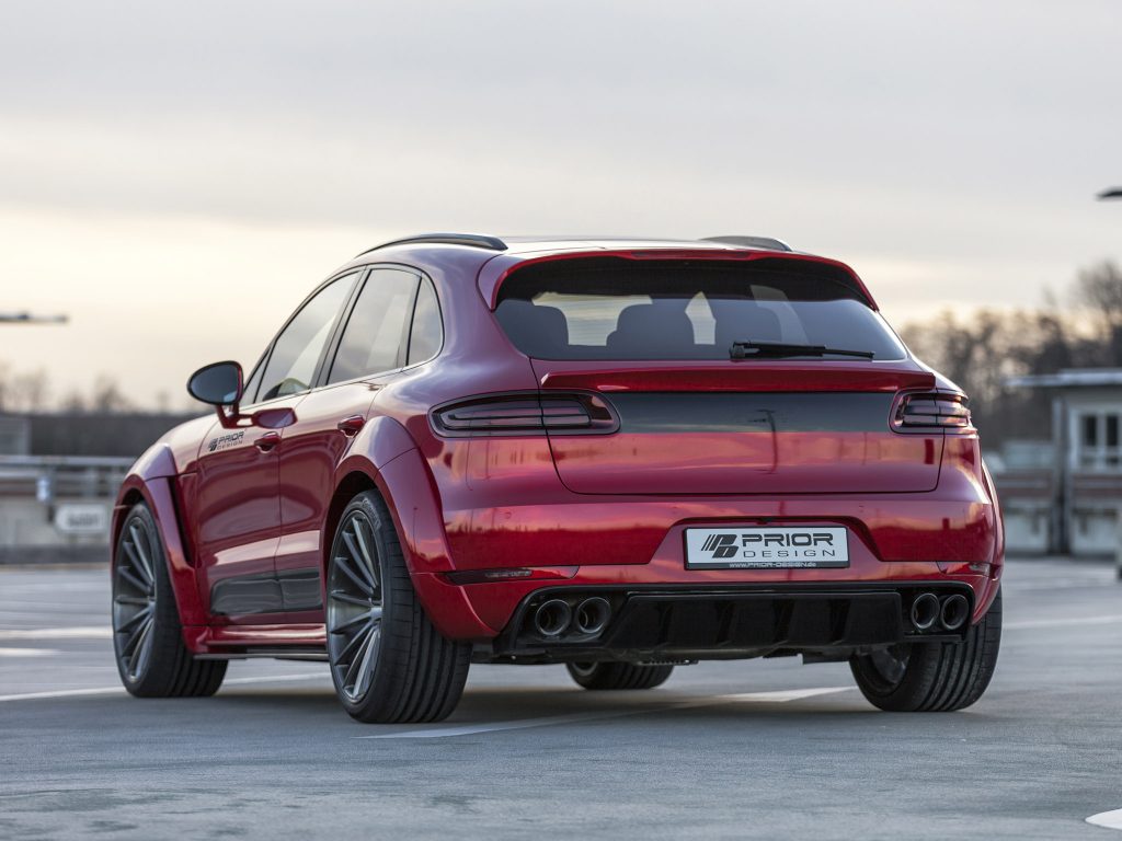 2016 Porsche Macan PD600m Widebody by Prior Design