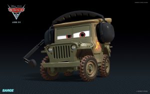 Sergent (Sarge) - Cars 2