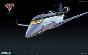 Siddeley avion espion britannique - Cars 2