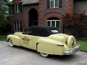 1946 Lincoln Continental Indy Pace Car