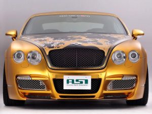2008 ASI Bentley Continental GTS Gold W70