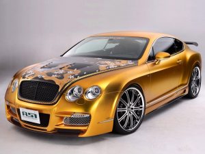 2008 ASI Bentley Continental GTS Gold W70