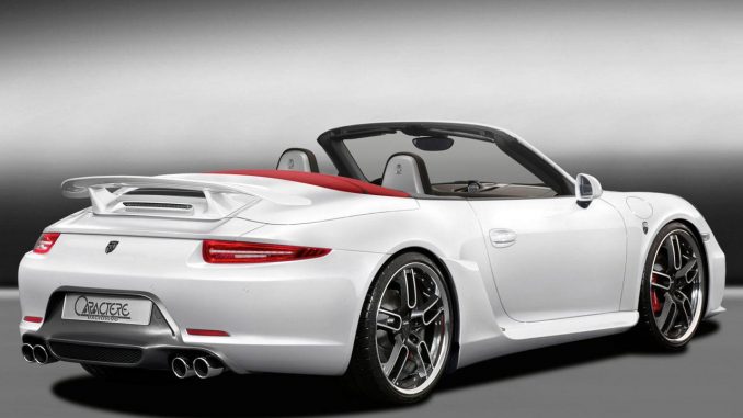 Caractere Porsche 911 Cabriolet 2013