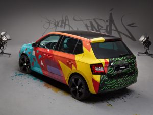 2015 Skoda Fabia Street Art
