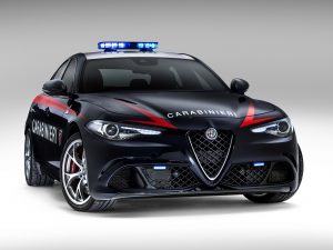 2016 Alfa Romeo Giulia Quadrifoglio Carabinieri
