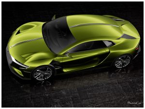 2016 DS E-Tense Concept Electrique