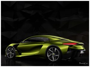 2016 DS E-Tense Concept Electrique