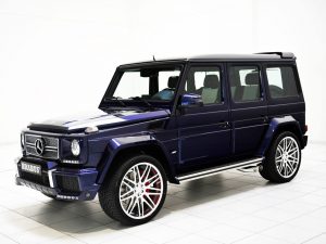 Brabus Mercedes G63 Widestar Mystic Blue 2014