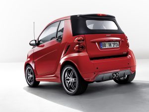 2014 Brabus Smart Fortwo Cabrio Xclusive Red