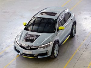 2016 Qoros 3 Qamfree Concept