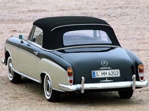 1956 Mercedes S Cabriolet W180 128
