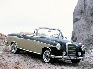 1956 Mercedes S Cabriolet W180 128