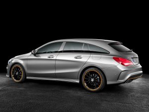 Mercedes CLA 250 4matic Shooting Brake AMG Sports Package Orange art x117 (2015)