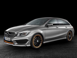 Mercedes CLA 250 4matic Shooting Brake AMG Sports Package Orange art x117 (2015)