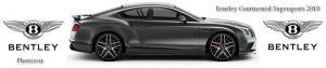 2018 Banniere Bentley Continental Supersports