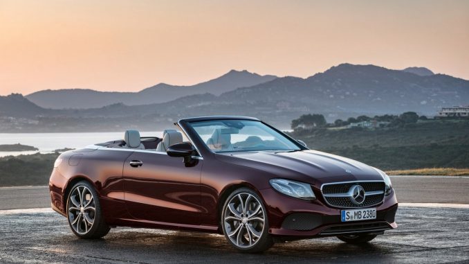 2018 Mercedes Benz Classe E Cabriolet 2018 Mercedes Benz Classe E Cabriolet