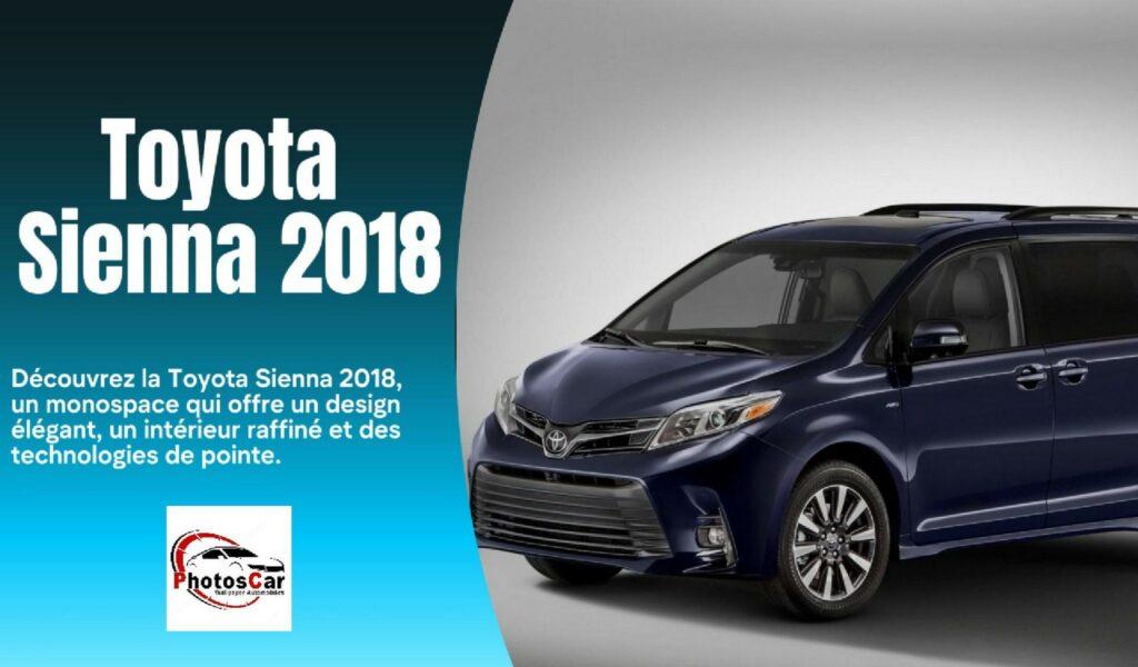 Toyota Sienna 2018