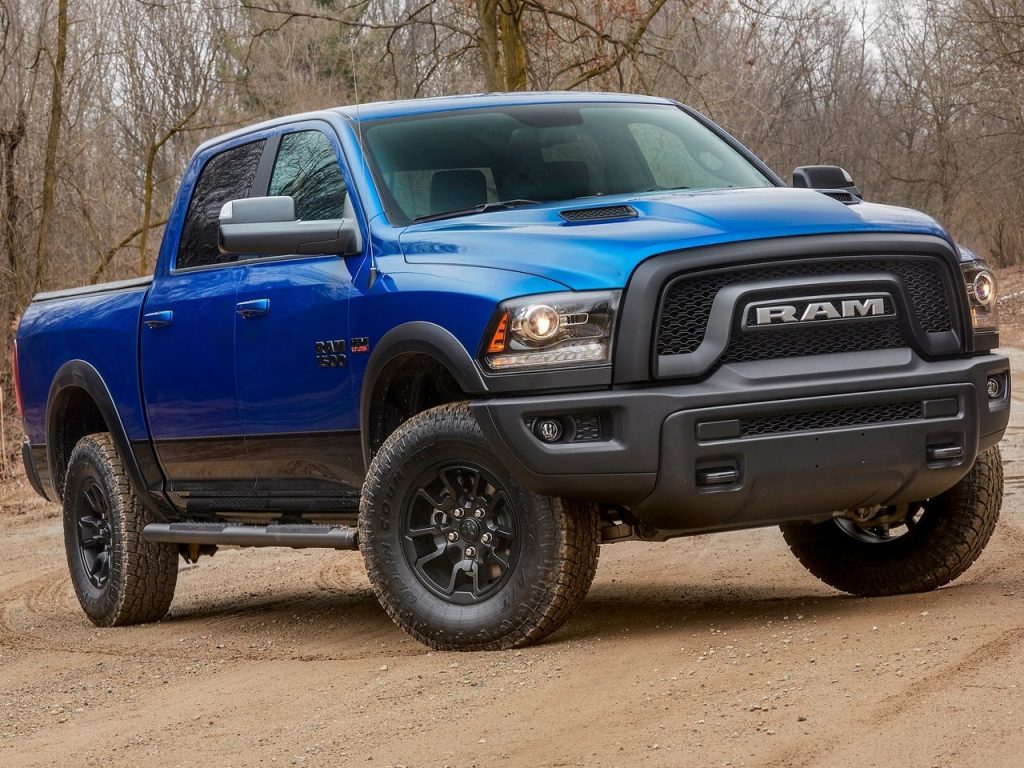 2017 Dodge Ram 1500 Rebel Blue Streak