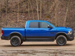 2017 Dodge Ram 1500 Rebel Blue Streak