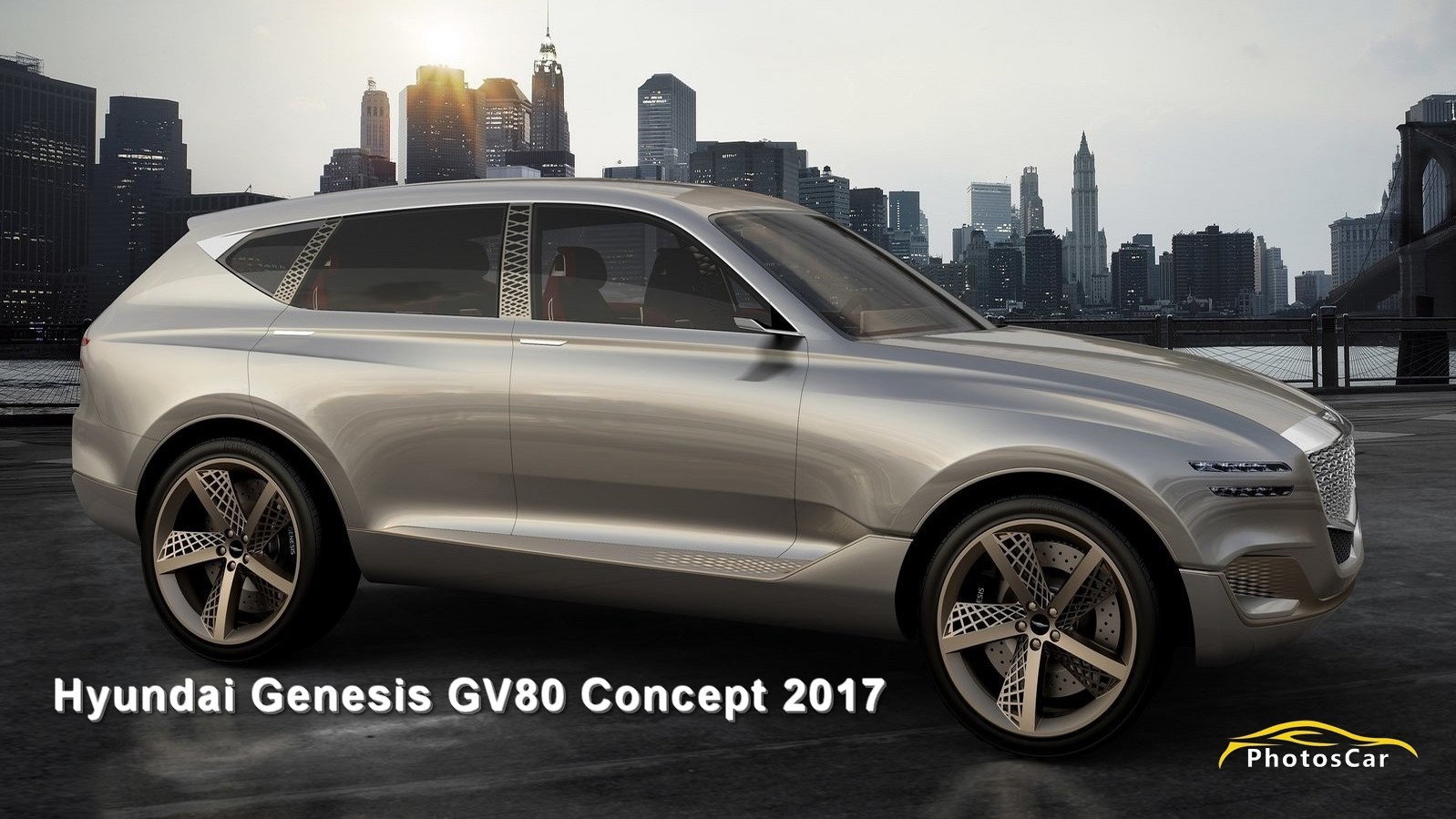 Hyundai Genesis GV80 Concept 2017 – Pile à combustible à hydrogène