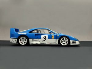 1991 Ferrari F40 GT Michelotto Racing Car