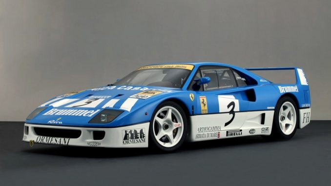 1991 Ferrari F40 GT Michelotto Racing Car 1991 Ferrari F40 GT Michelotto Racing Car