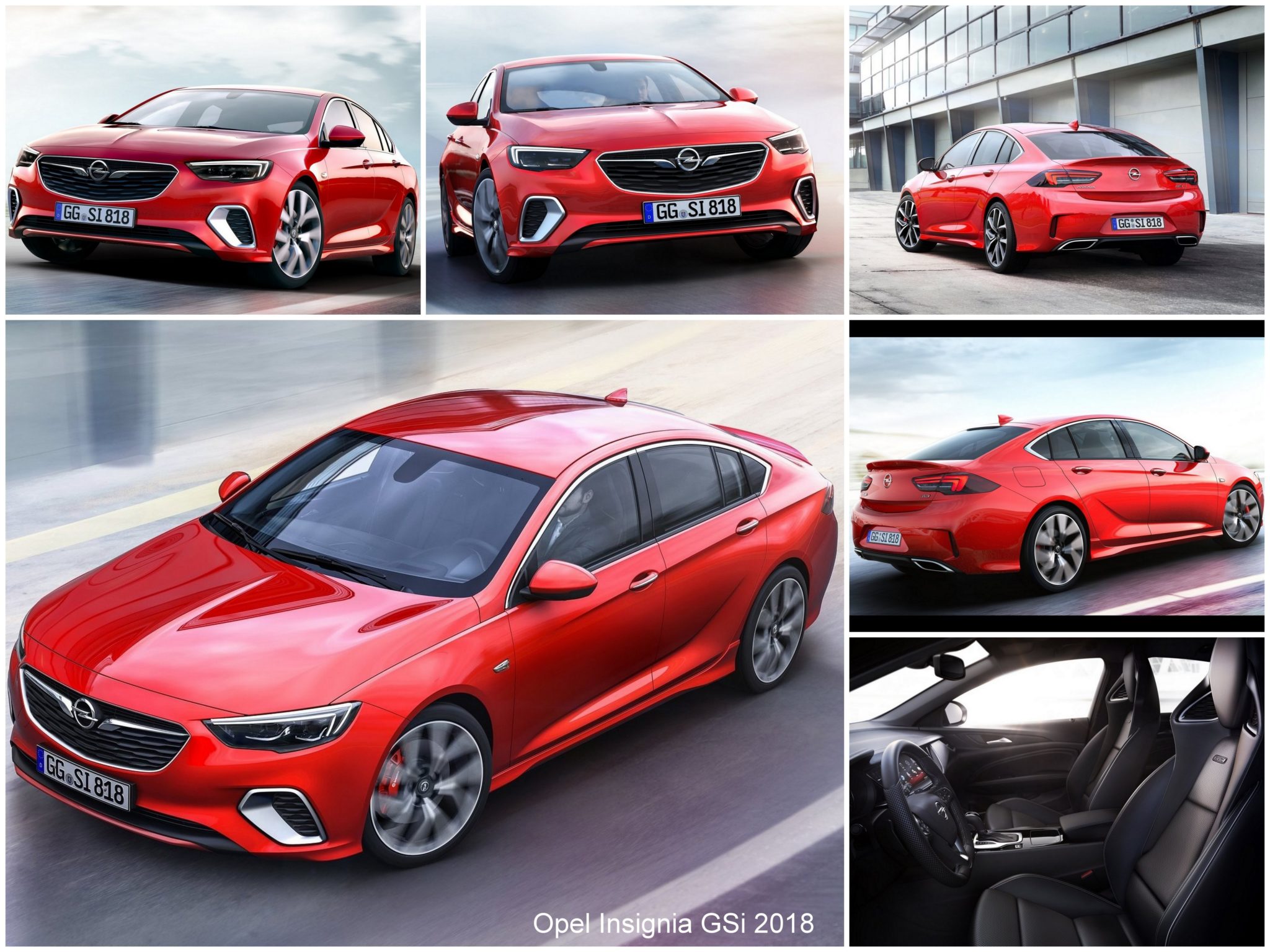 Opel Insignia Gsi 2018 Berline De 260 Ch Et Avec Quatre