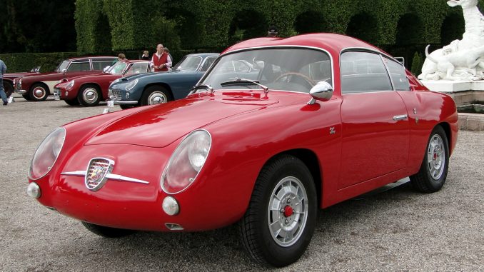 1958 Fiat Abarth 750 Coupe Zagato Serie 3 Double Bubble