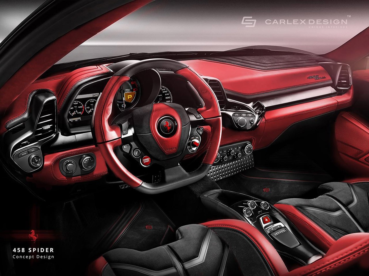 2015 Ferrari 458 Spider Concept - Carlex Design